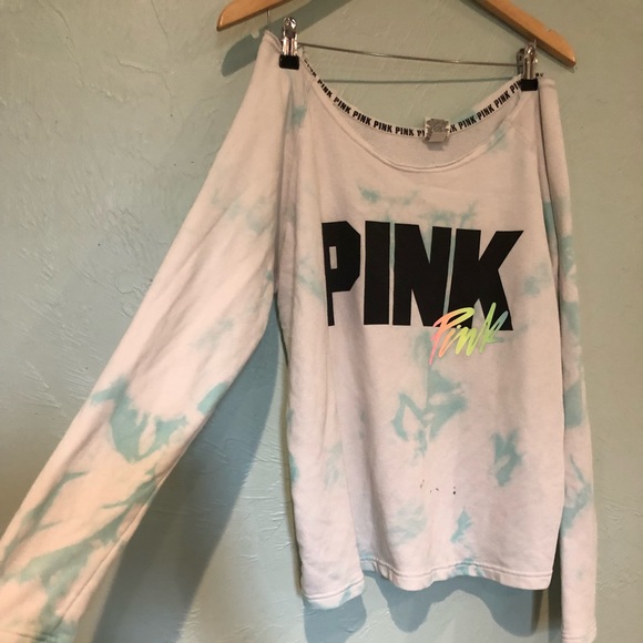 VS pink LG comfy large sweatshirt - Picture 2 of 5